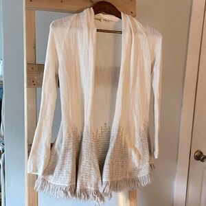 Moth for Anthropologie Sweater   sz XXS   cotton/wool/alpaca